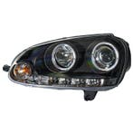 SK-Import Koplampen Angel Eyes Black Housing VW Golf, Auto-onderdelen, Verlichting, Ophalen of Verzenden, Nieuw, Volkswagen
