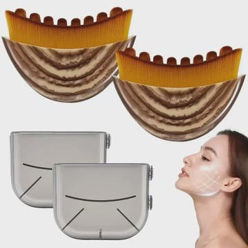 Lymfatische Contour Gezichtsbruis - Ergonomische Massage Too, Verzenden, Nieuw