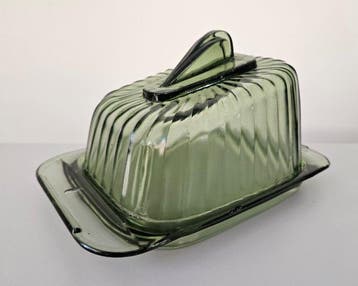 Royal Leerdam - Boterschotel - Kaasstolp - Stolp - Art Deco