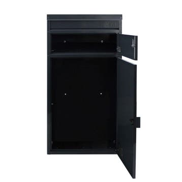 SafePost 65 brievenbus met pakketvak staal - antracietgrijs, Verzenden, Nieuw