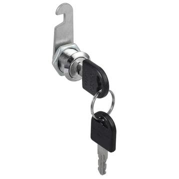 Locker slot - Kantelslot - 17mm - Gelijke sleutels, Ophalen of Verzenden, Nieuw, IJzer, Slot