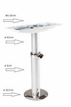 ARC Marine Telescopische tafelpoot 47,5-72 cm, Verzenden, Nieuw