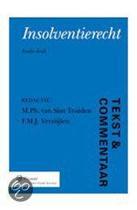 Insolventierecht Tekst amp Commentaar 9789013064926, Boeken, Zo goed als nieuw