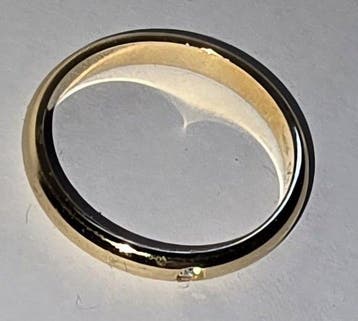 Cartier - Trouwring - 18 karaat Geel goud Diamant, Sieraden, Tassen en Uiterlijk, Antieke sieraden