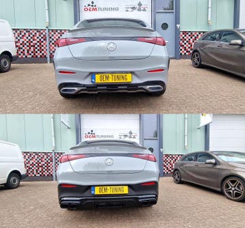 Mercedes-Benz GLC63 COUPE| C254 | 63 AMG Diffuser | 22-26, Mercedes-Benz, Nieuw, Ophalen of Verzenden, Achter