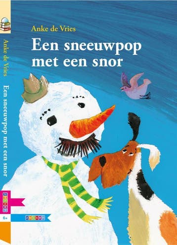 Een sneeuwpop met een snor / Boekbende / 4 - Anke de Vries, Verzenden, Zo goed als nieuw, Anke de Vries