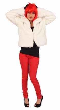 Bontjas wit, Kleding | Dames, Ophalen of Verzenden, Nieuw