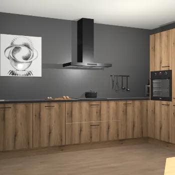 Goud Eiken keuken Khao Lak 73156, Verzenden, Nieuw