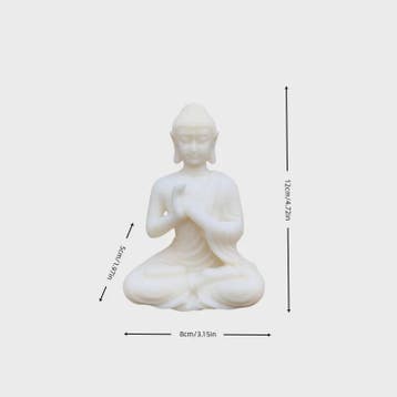 Sfeervolle Buddha Beeldje - Mediterende Boeddha Decoratie -, Verzenden, Nieuw