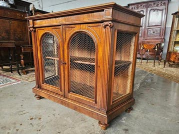 Kabinet - Hout - spiegel en console-tafel