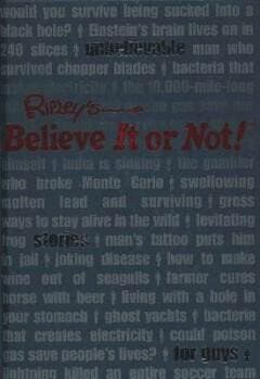 RIPLEYS UNBELIEVABLE STORIES FOR GUYS 9781609910136, Verzenden, Zo goed als nieuw, Ripley's Believe It or Not