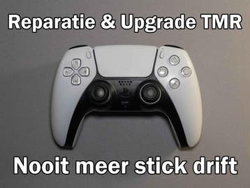 PS5 controller reparatie | Nooit meer stick drift | TMR, Refurbished, Controller, PlayStation 5, Draadloos