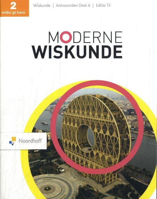 vmbo-gt/havo / Moderne Wiskunde / Antwoordenboek A, Boeken, Wetenschap, Gelezen, Verzenden