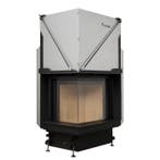 Inbouw Houtkachel Quattro 50 Links Glas Premium Edition, Huis en Inrichting, Nieuw