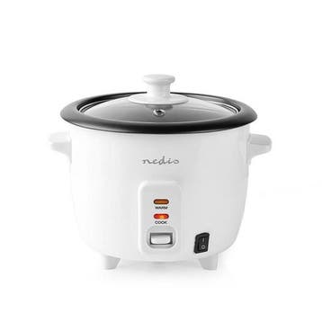 Rijstkoker | Nedis | 0.6 liter (300W, Binnenpan, Stoommand), Verzenden, Nieuw