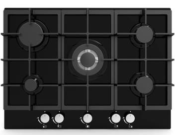 Cata Ubgog701bk Inbouw Gaskookplaat - 5 Kookzone_s -, Witgoed en Apparatuur, Ophalen of Verzenden, Nieuw