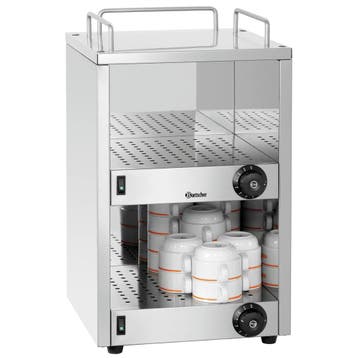 Kopjesverwarmer | RVS | 72 Kopjes | 60°C | 0.14kW (230V) |, Verzenden, Nieuw in verpakking
