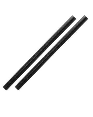Refork rechte rietje zwart ø 8 mm / 15cm (doos 100), Verzenden, Nieuw in verpakking