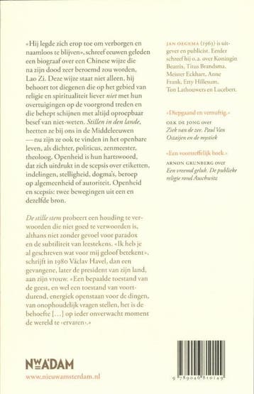 De stille stem 9789046810149 Jan Oegema, Verzenden, Gelezen, Jan Oegema