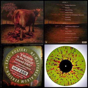 LP gebruikt - Cattle Decapitation (NO STICKER) - Humanure..., Verzenden, Zo goed als nieuw, Overige formaten