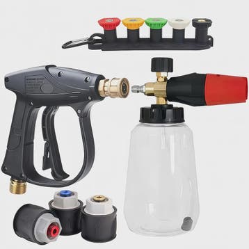 Hogedrukreiniger Pistool & Schuimkanon Kit met 1/4" Snelkopp, Verzenden, Nieuw