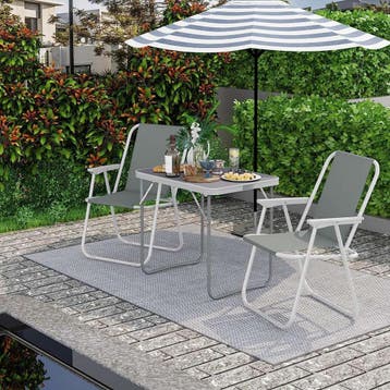 2dekans | WOLTU Campingtafel 70 x 60 x 50 cm - Opvouwbaar -, Huis en Inrichting, Tafels | Eettafels, Ophalen of Verzenden, Zo goed als nieuw