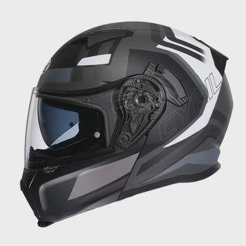 Cyril Motorcross Flip-Up Helm - Volledig Gelaatsmasker met B, Verzenden, Nieuw met kaartje