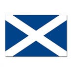 Gevelvlag/vlaggenmast vlag Schotland 90 x 150 cm - Schotla.., Ophalen of Verzenden, Nieuw