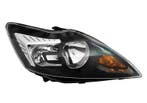 Ford Focus 2008-2011 Zwart/Chrome Koplamp Rechts (Koplampen), Verzenden, Nieuw, Ford