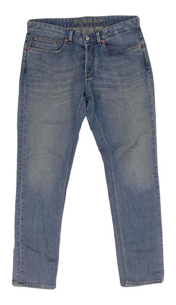 Denham Broek in maat W33 L32 Blauw, Verzenden, Zo goed als nieuw, Blauw, Denham