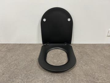 Veiling - Toiletbril zwart, Gebruikt
