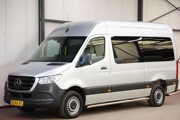 Mercedes-Benz Sprinter 314 CDI ROLSTOEL 9 PERS BIERMAN OM..., Auto's, Bestelauto's, Automaat, Dealer onderhouden, Stof, Gebruikt