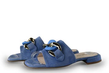 Gabor Muiltjes in maat 38 Blauw, Overige typen, Gabor, Zo goed als nieuw, Verzenden