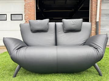 Bankstel LEOLUX Panta Rhei leren relax elektrisch bank, Huis en Inrichting, Banken | Bankstellen, Design, 150 tot 200 cm, Tweepersoons
