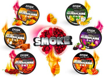 Smoke Hurricane Wafters 8 + 10 mm 30 gram - Karper XL, Verzenden, Nieuw, Overige typen
