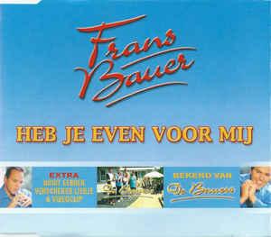 cd single - Frans Bauer - Heb Je Even Voor Mij, Verzenden, Zo goed als nieuw, Nederlandstalig