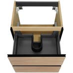 Wiesbaden Lotus Onderkast Met 2 Laden - 60x45.2cm - Naturel, Ophalen of Verzenden, Nieuw