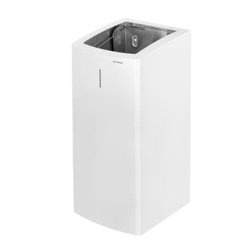 GGM Gastro | AIR-WOLF | Afvalbak - 50 liter - RVS Wit |, Verzenden, Nieuw in verpakking