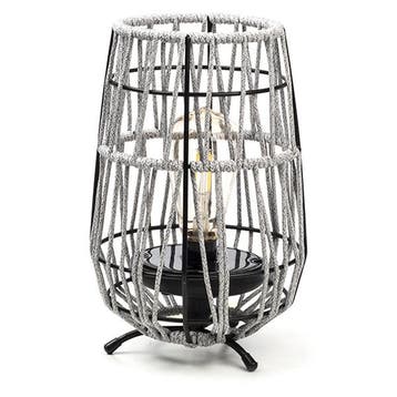 Solar lantaarn | Lumineo | 27.5 cm (Led, Grijs), Verzenden, Nieuw