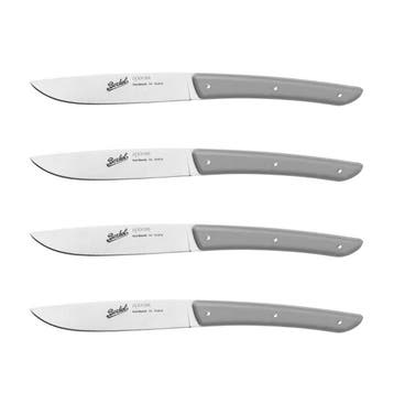 GGM Gastro | (4 stuks) BERKEL | Steakmes - Grijs - Mes: |, Verzenden, Nieuw