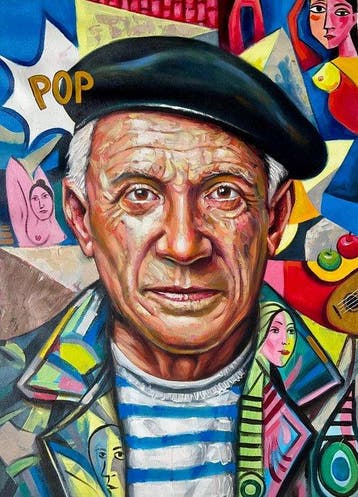 Ochoa (XXI) - Boina y cubismo: Picasso
