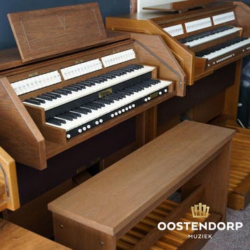 Domus Vivace 30 Deluxe donker eiken, Zo goed als nieuw
