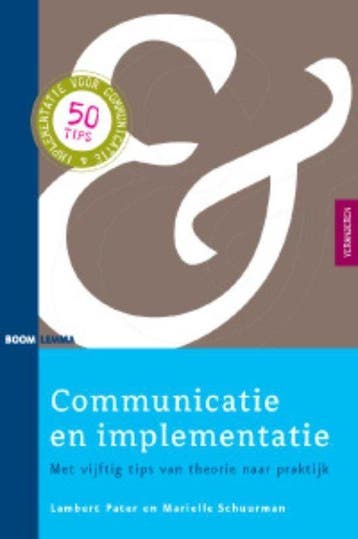 Communicatie En Implementatie - Pater, Verzenden, Gelezen