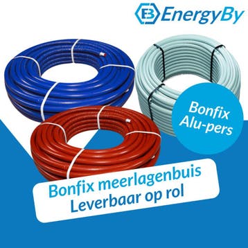 Bonfix alu-pers meerlagenbuis - bonfix systeembuis, Ophalen of Verzenden, Nieuw