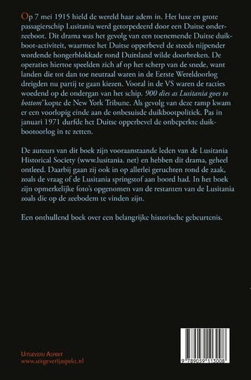 Het drama van de Lusitania 9789059113008 M. Peeke, Boeken, Verzenden, Gelezen, M. Peeke