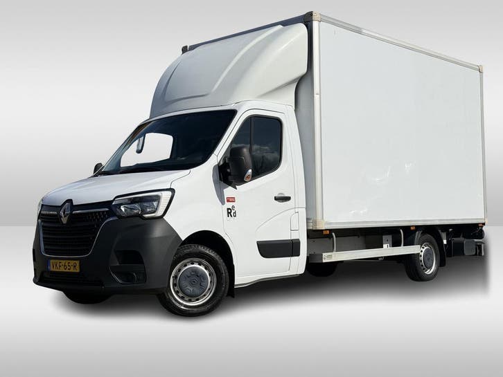 Renault Master T35 2.3 dCi 145 Bakwagen met laadklep | NL-au, Auto's, Bestelauto's, Onderhoudsboekje, Lease, Zwart, Handgeschakeld