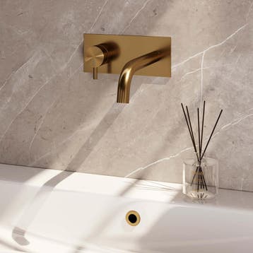 Brauer Gold Edition Inbouw Wastafelmengkraan met Gebogen, Ophalen of Verzenden, Nieuw