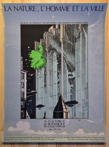 François Schuiten - La Nature, lhomme et la ville - Le, Nieuw