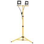 vidaXL Spotlight met statief LED 2x30 W koudwit, Verzenden, Nieuw