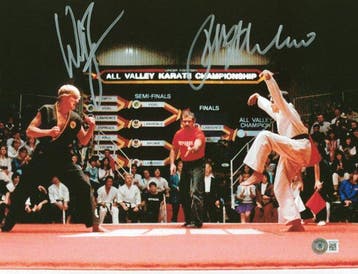 The Karate Kid - Ralph Macchio & William Zabka - Signed, Nieuw